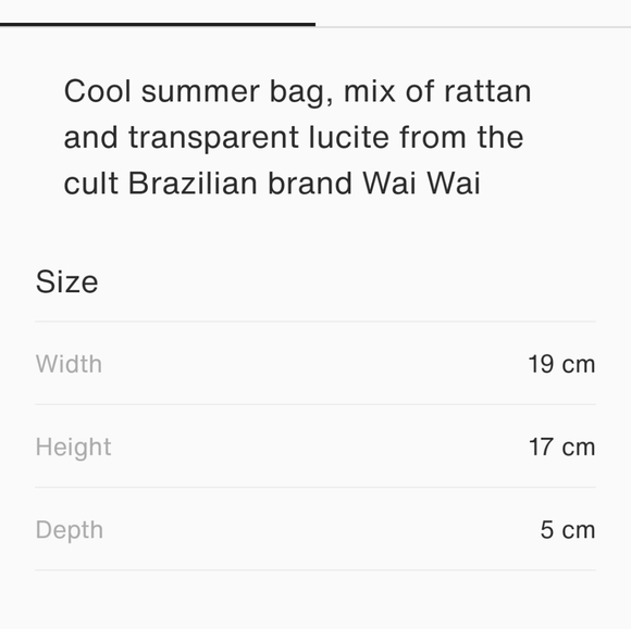 COPY - Wai Wai wicker handbag - Picture 7 of 7